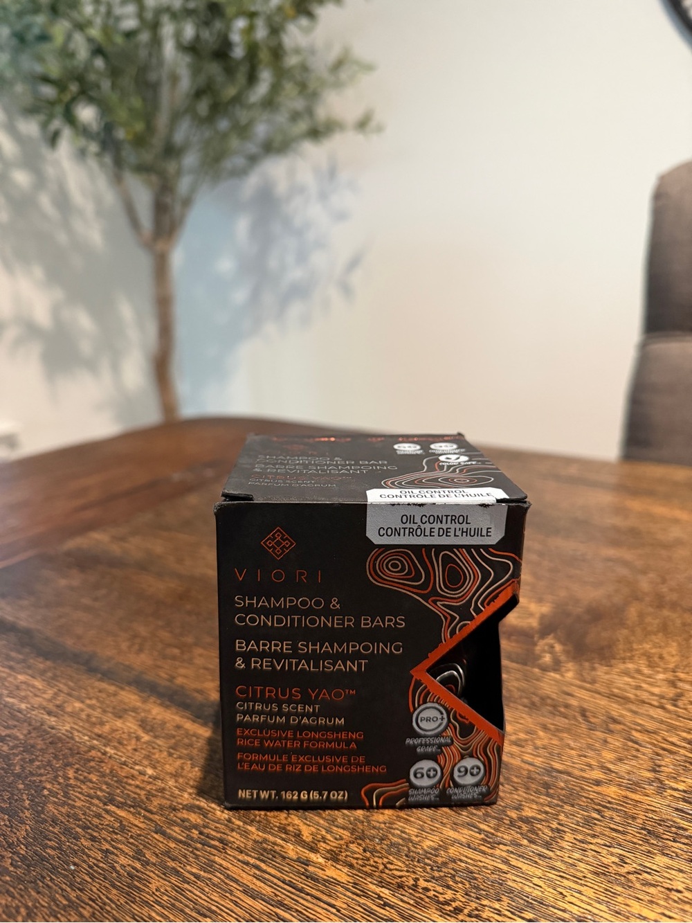 VIORI Citrus Yao Solid Bar Shampoo & Conditioner 2pc set - Picture 3 of 3